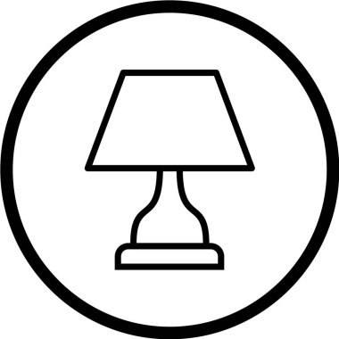 lamba vektör illüstrasyonu, basit simge