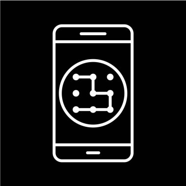 Uygulama modern simgesinin vektör illüstrasyonu