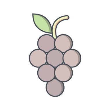  Gıda ve içecek Web ikonu vektör illüstrasyonu