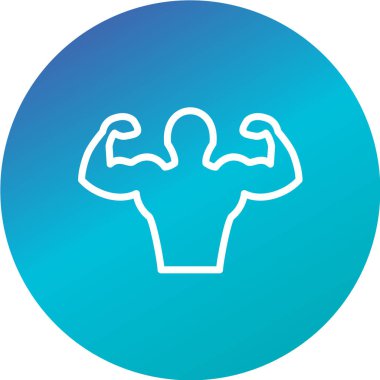 kas silueti simgesinin vektör çizimi