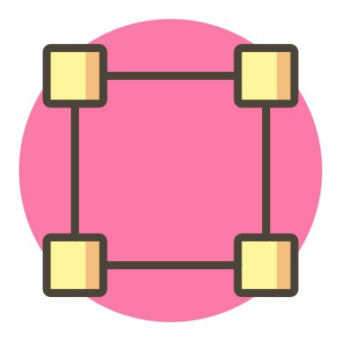 Simge Tarzı İzole Arkaplan Sürükleniyor
