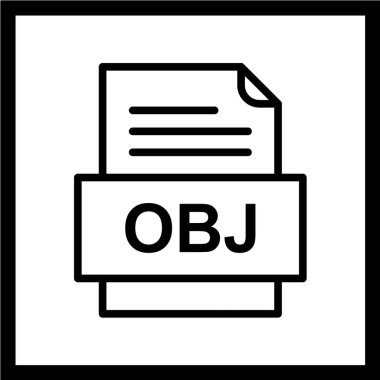 dosya biçimi simgesi, vektör illüstrasyonu