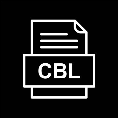 dosya biçimi simgesi, vektör illüstrasyonu