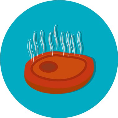  Gıda ve içecek Web ikonu vektör illüstrasyonu