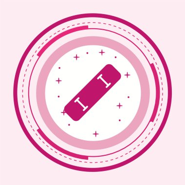 Modern b 'nin vektör illüstrasyonunda parfüm ikonu yok