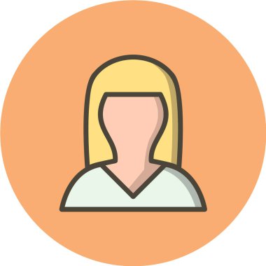 kullanıcı avatar vektör simgesi