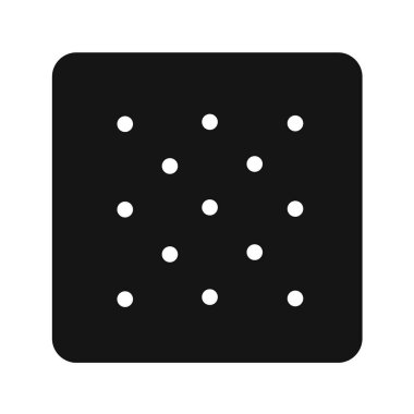  Gıda ve içecek Web ikonu vektör illüstrasyonu