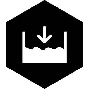 Modern b 'nin vektör illüstrasyonu eksik simgesi