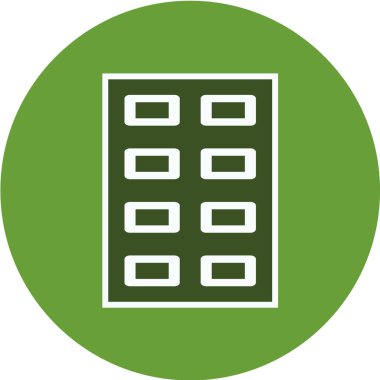  Gıda ve içecek Web ikonu vektör illüstrasyonu