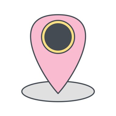 minimalist vektör illüstrasyonu, uygulama simgesi