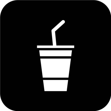  Gıda ve içecek Web ikonu vektör illüstrasyonu