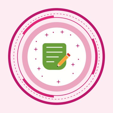 Moda Biçiminde Düzeltici Simgesi İzole Arkaplan