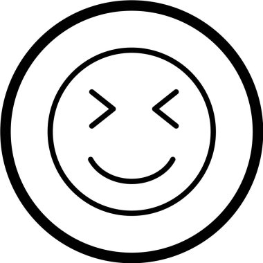 Emoji Simgesi Moda Biçiminde, vektör