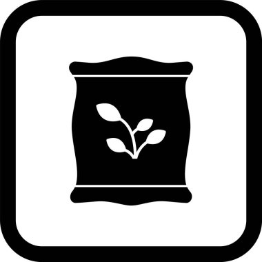  Moda Biçiminde Gübre Simgesi İzole Arkaplan