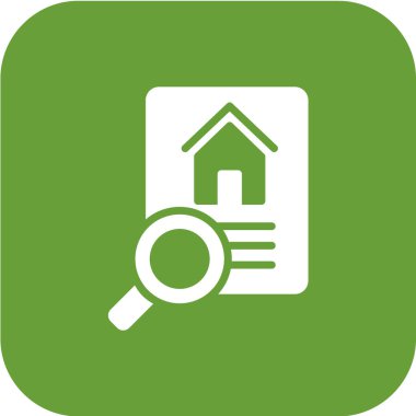 Emlak simgesi vektör illüstrasyonu 