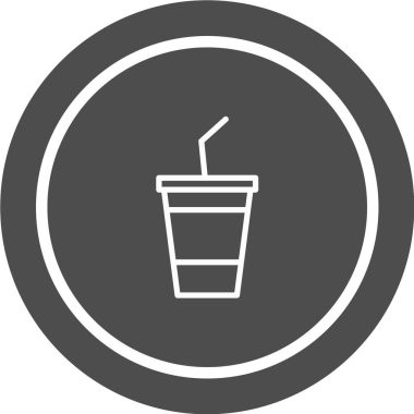  Gıda ve içecek Web ikonu vektör illüstrasyonu