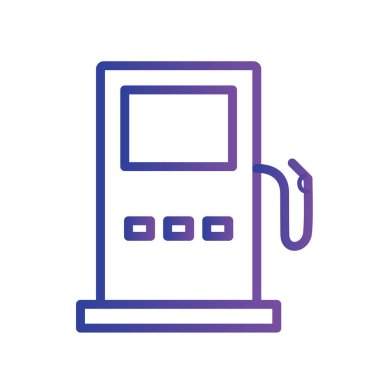 Yol simgesi, vektör illüstrasyonu