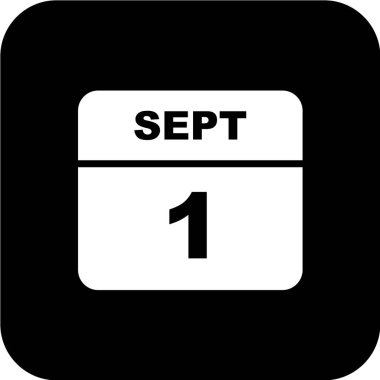 Takvim simgesinin vektör illüstrasyonu 