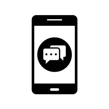 Mobil Uygulamalar konsept vektör çizimi beyaz arkaplan üzerinde 