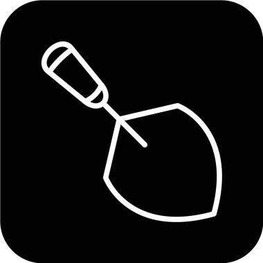 bahçe aracı web simgesi vektör illüstrasyonu 