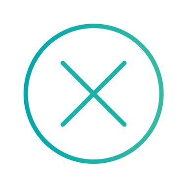 Multimedya düz simgesi beyaz arkaplanda izole edildi