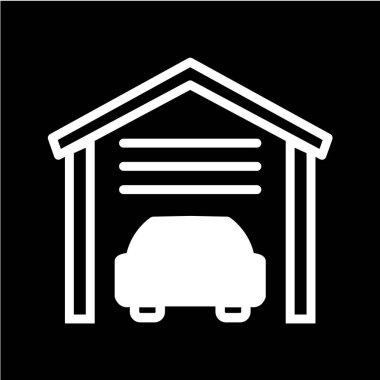 Modern yapı simgesinin vektör illüstrasyonu