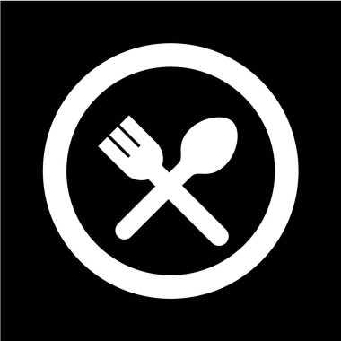 Yol simgesi, vektör illüstrasyonu