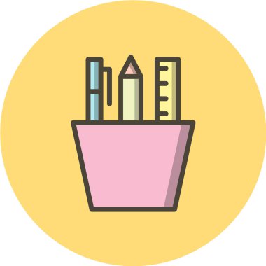 Modern eğitim ikonunun vektör illüstrasyonu