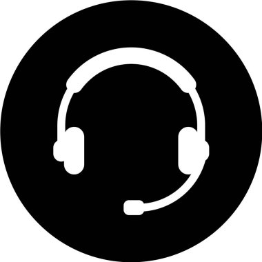 Modern müzik simgesinin vektör illüstrasyonu