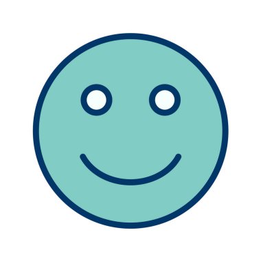 Moda Biçimli Emoji Simgesi İzole Arkaplan 