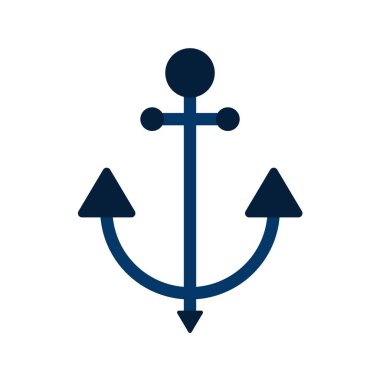 çapa simgesi vektör illüstrasyonu