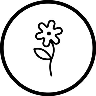 minimalist vektör illüstrasyonu, uygulama simgesi