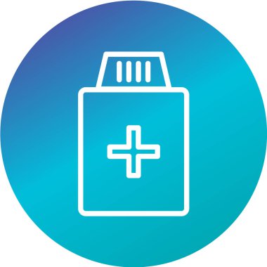 tıbbi simge vektör illüstrasyonu