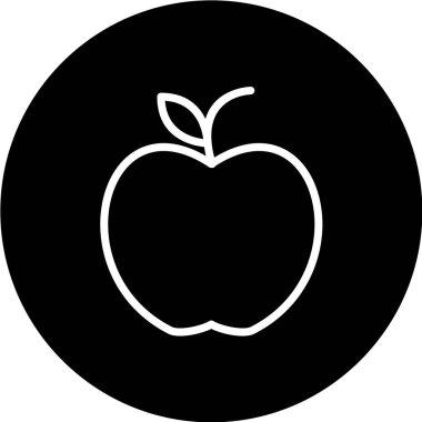  Gıda ve içecek Web ikonu vektör illüstrasyonu