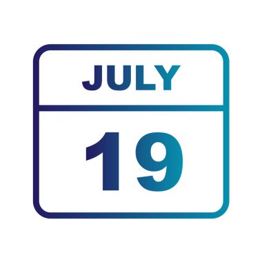 Takvim simgesi tasarımı, vektör illüstrasyonu