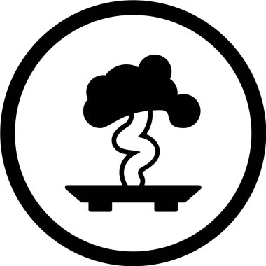 bitki ağ ikonu vektör illüstrasyonu 