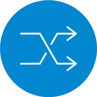 Multimedya düz simgesi beyaz arkaplanda izole edildi