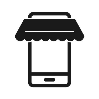 Alışveriş çevrimiçi mağaza vektör illüstrasyon tasarımı