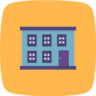 Emlak simgesi vektör illüstrasyonu 