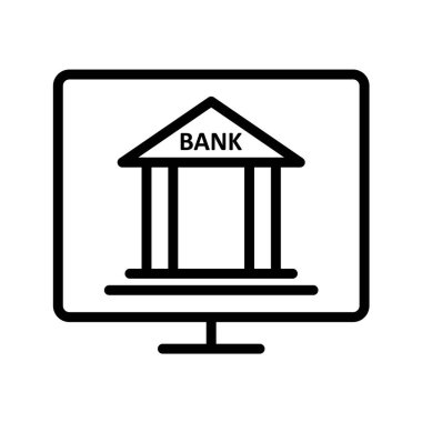 İş, Bankacılık, vektör çizimi 