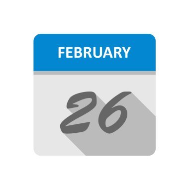 Tarih için takvimi olan illüstrasyon