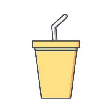  Gıda ve içecek Web ikonu vektör illüstrasyonu