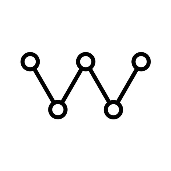 Wirtschaftsdiagramm Symbol Vektorillustration — Stockvektor