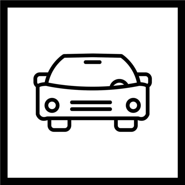 Icono Transporte Vector Ilustración — Archivo Imágenes Vectoriales