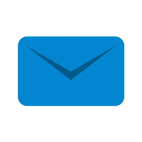 Εικονίδιο Αλληλογραφίας Σύμβολο Ηλεκτρονικού Ταχυδρομείου Εικονογράφηση Διανύσματος — Διανυσματικό Αρχείο
