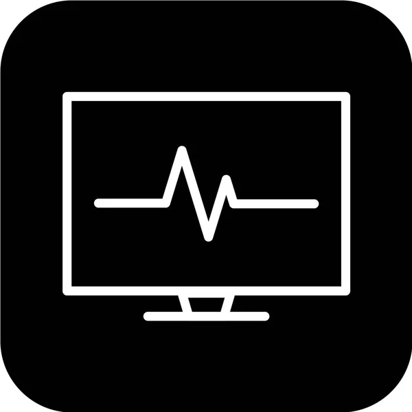 Icono Médico Vector Ilustración — Vector de stock