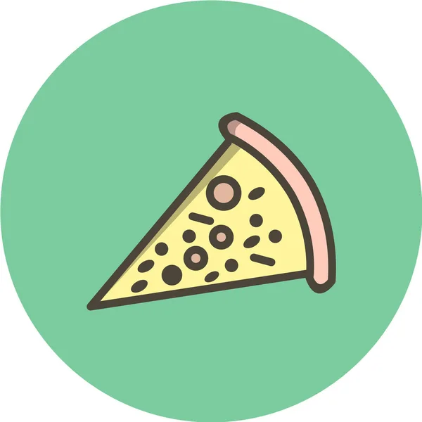 Ilustración Vectorial Iconos Para Alimentos Bebidas — Vector de stock