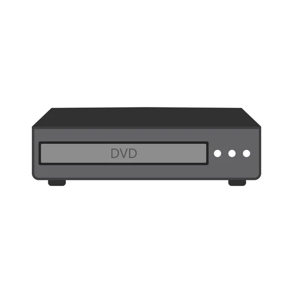 Иконка Dvd Player Модном Стиле Изолированный Фон — стоковый вектор