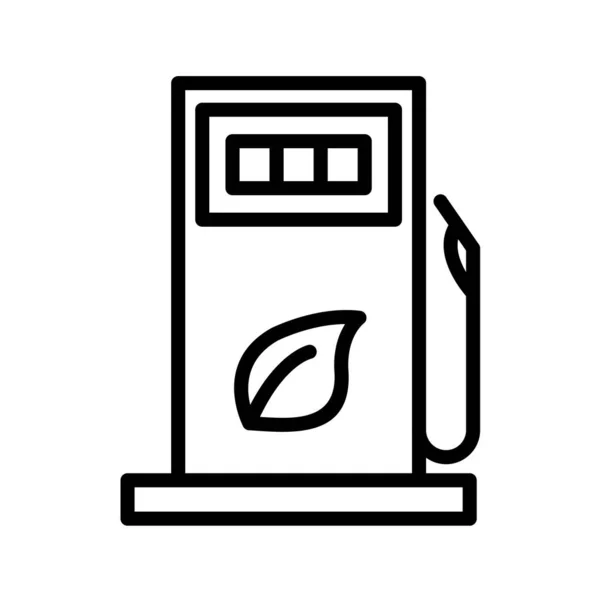 Tankstelle Symbol Vektor Illustration — Stockvektor