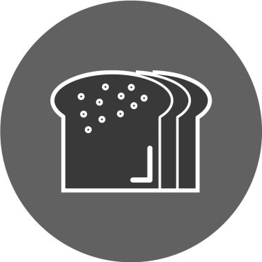  Gıda ve içecek Web ikonu vektör illüstrasyonu